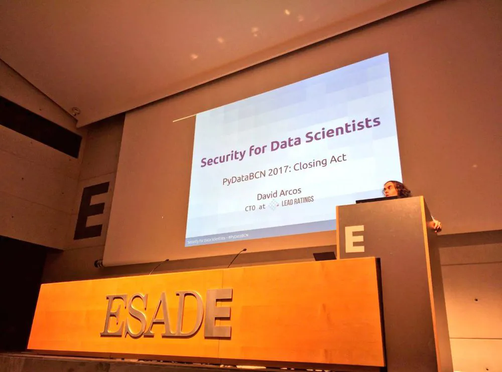 Photo of Security for Data Scientists