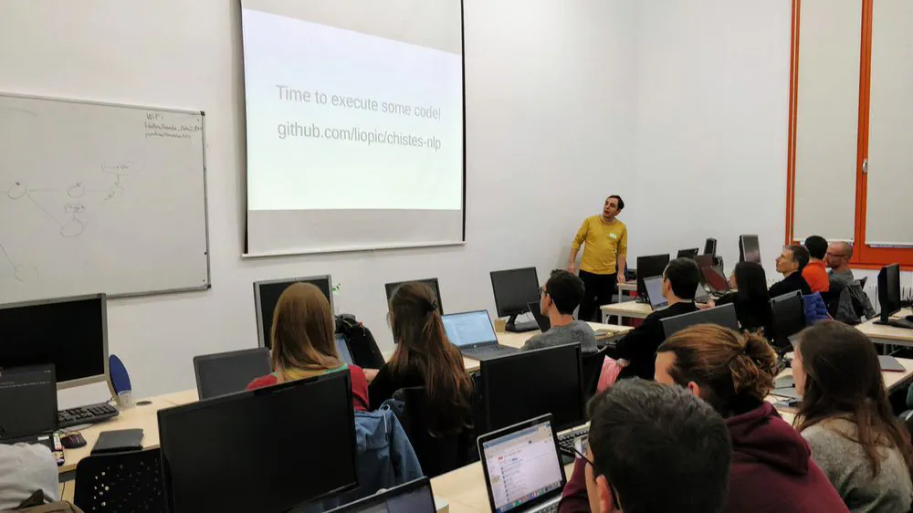 Photo of Organizando chistes con NLP
