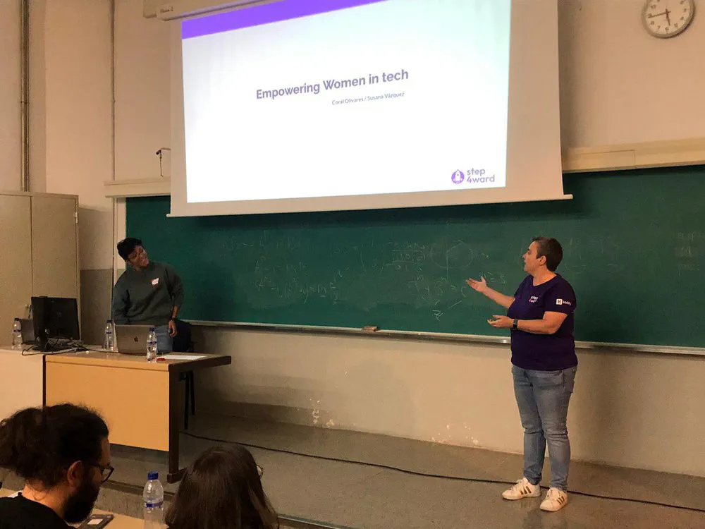 "Step4ward: Empowering Women in Tech", by Susana Vázquez and Coral Olivares