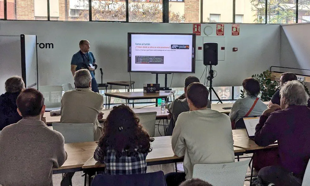 "Polars: Procesando datos a la velocidad de la luz con recursos espartanos", by Fernando Aparicio